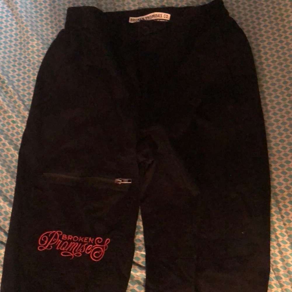 Broken promises pants lightly worn no damage